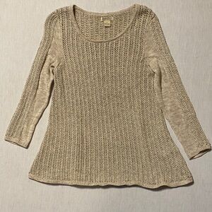 Lucky Brand Tan Knit Top